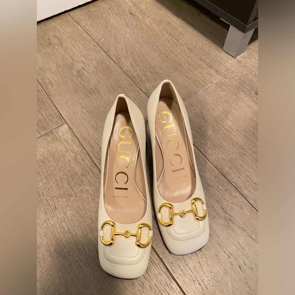 Gucci platform heels